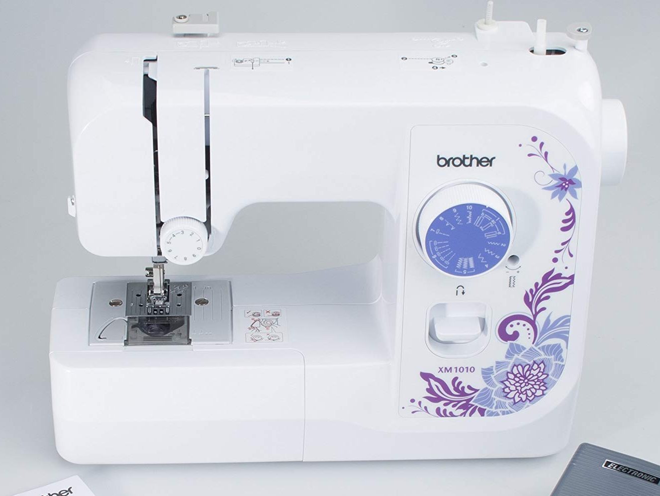 Brother XM1010 Sewing Machine Comprehensive Review Brother Sewing Machine Front Side